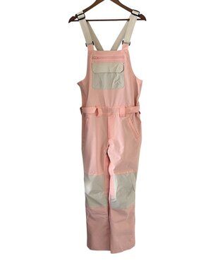 SEARIPE Winter Mountain Discover Snowboard Ski Bib Pants In Pink Size XS